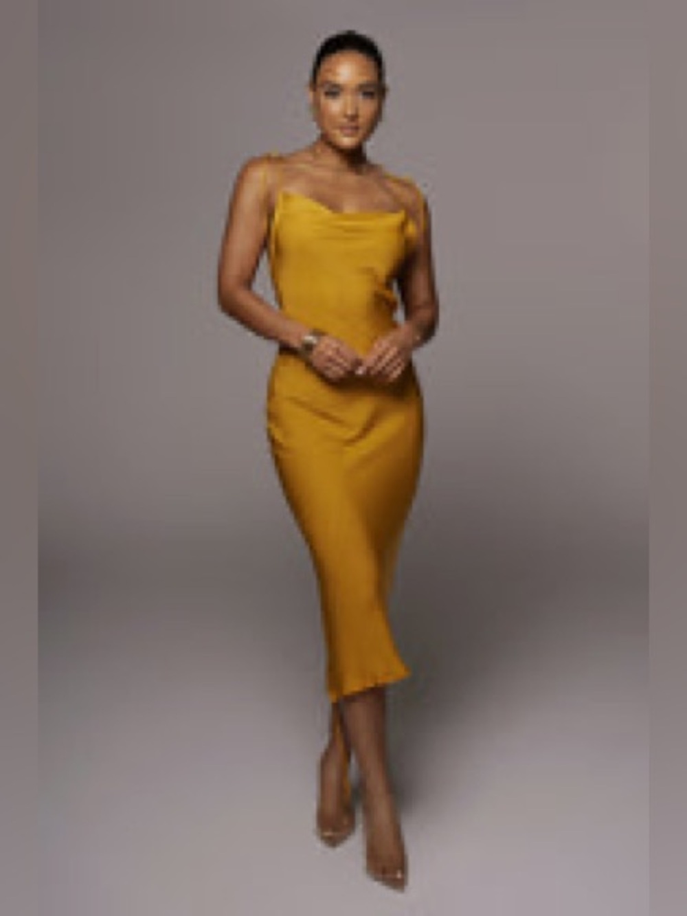 MUSTARD Phoebe Slip Dress
